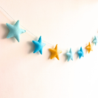 Felt Star Garland for Nursery Décor