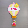 Personalized Unicorn in Hot Air Balloon