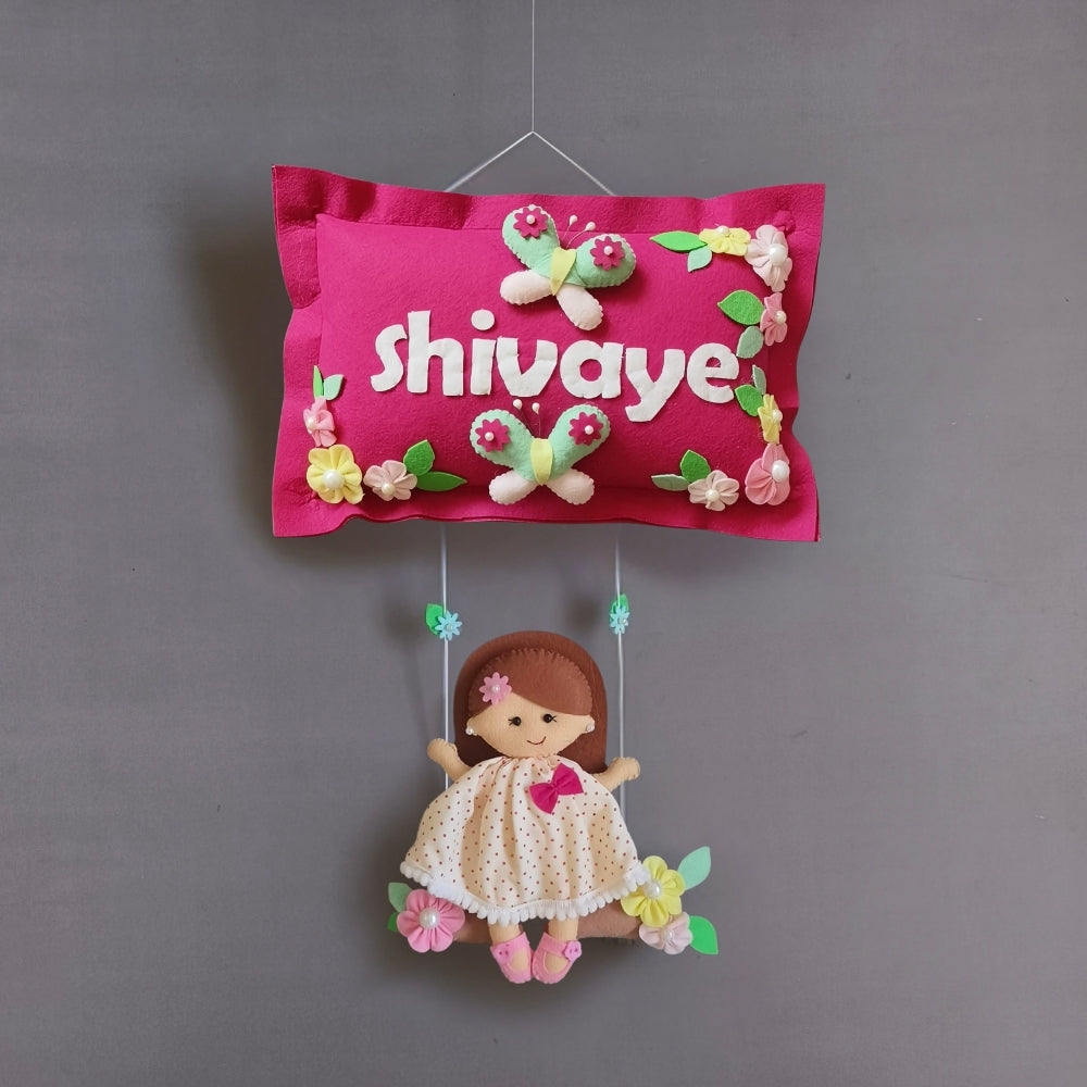Girl On Swing