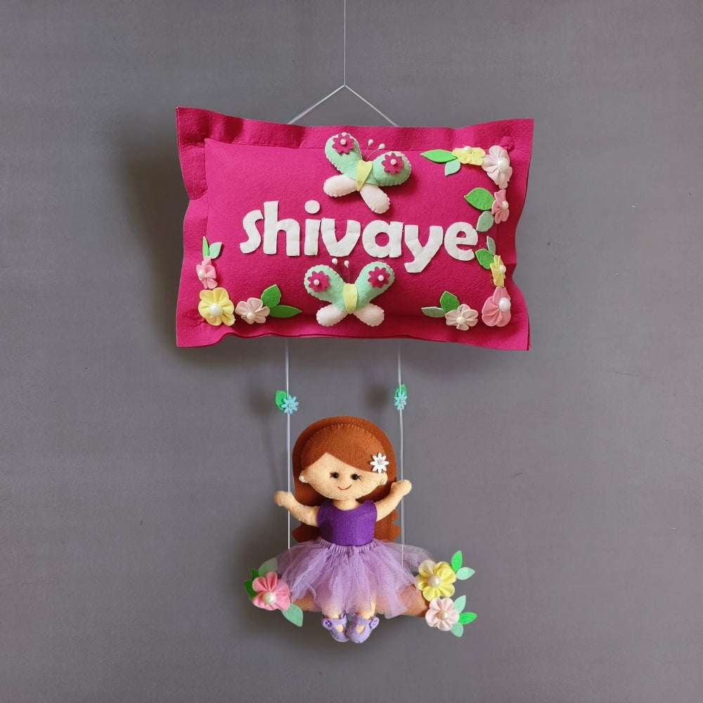 Girl On Swing