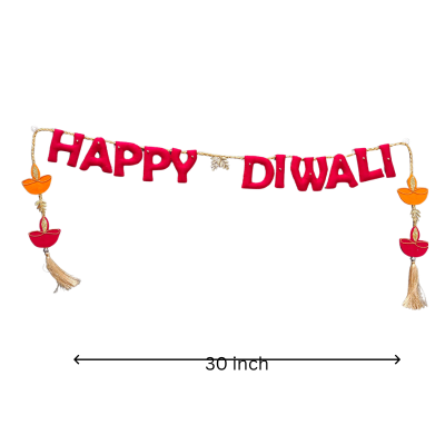 Happy Diwali Handmade Toran