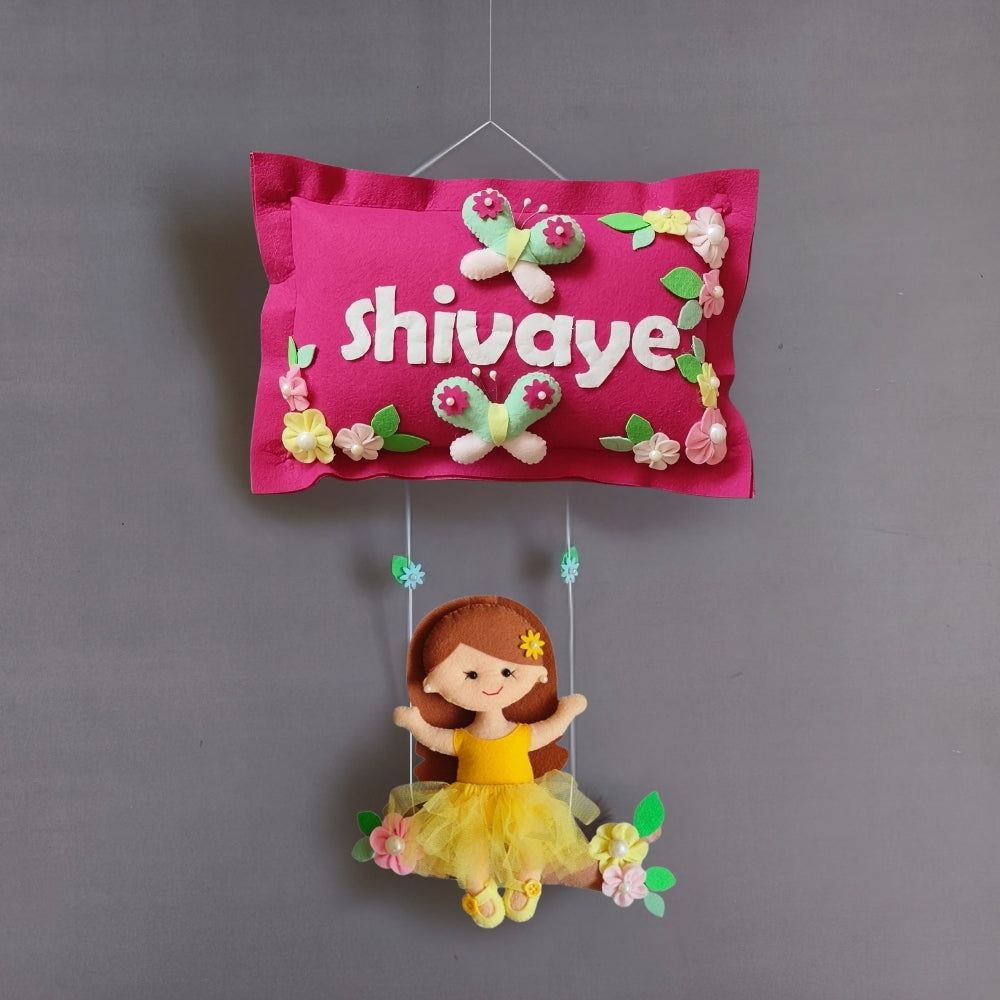 Girl On Swing
