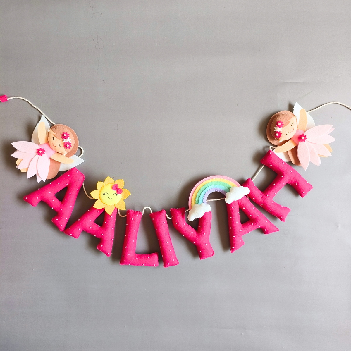 Personalized Fairy theme Bunting