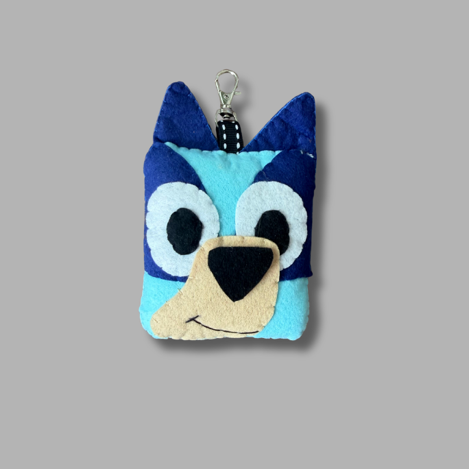 Felt Bluey Keychain
