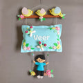Personalized Bird Family with a Boy on Swing