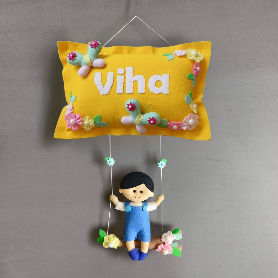 Boy on Swing