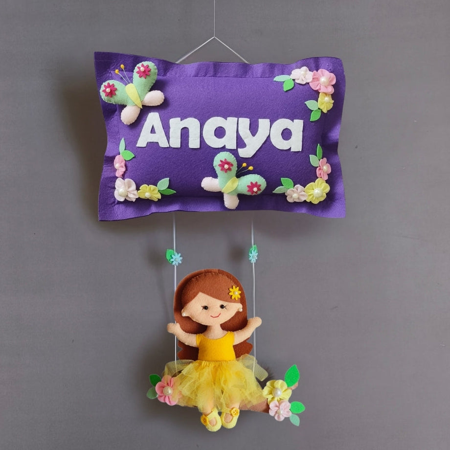 Girl On Swing