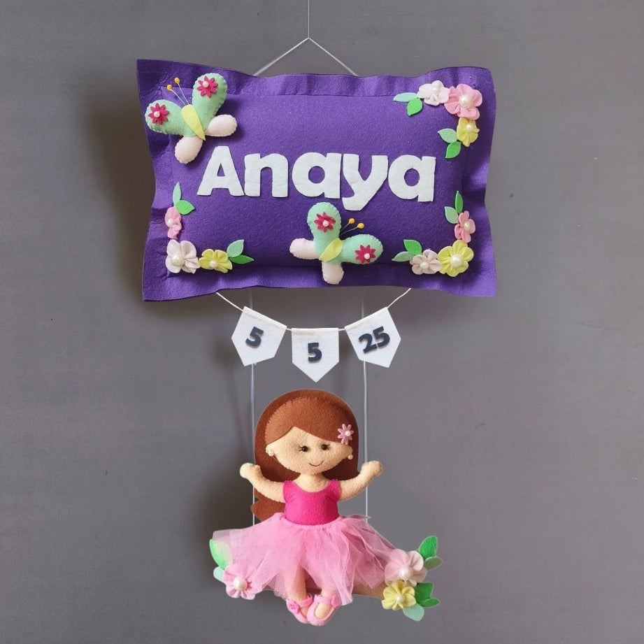 Girl On Swing