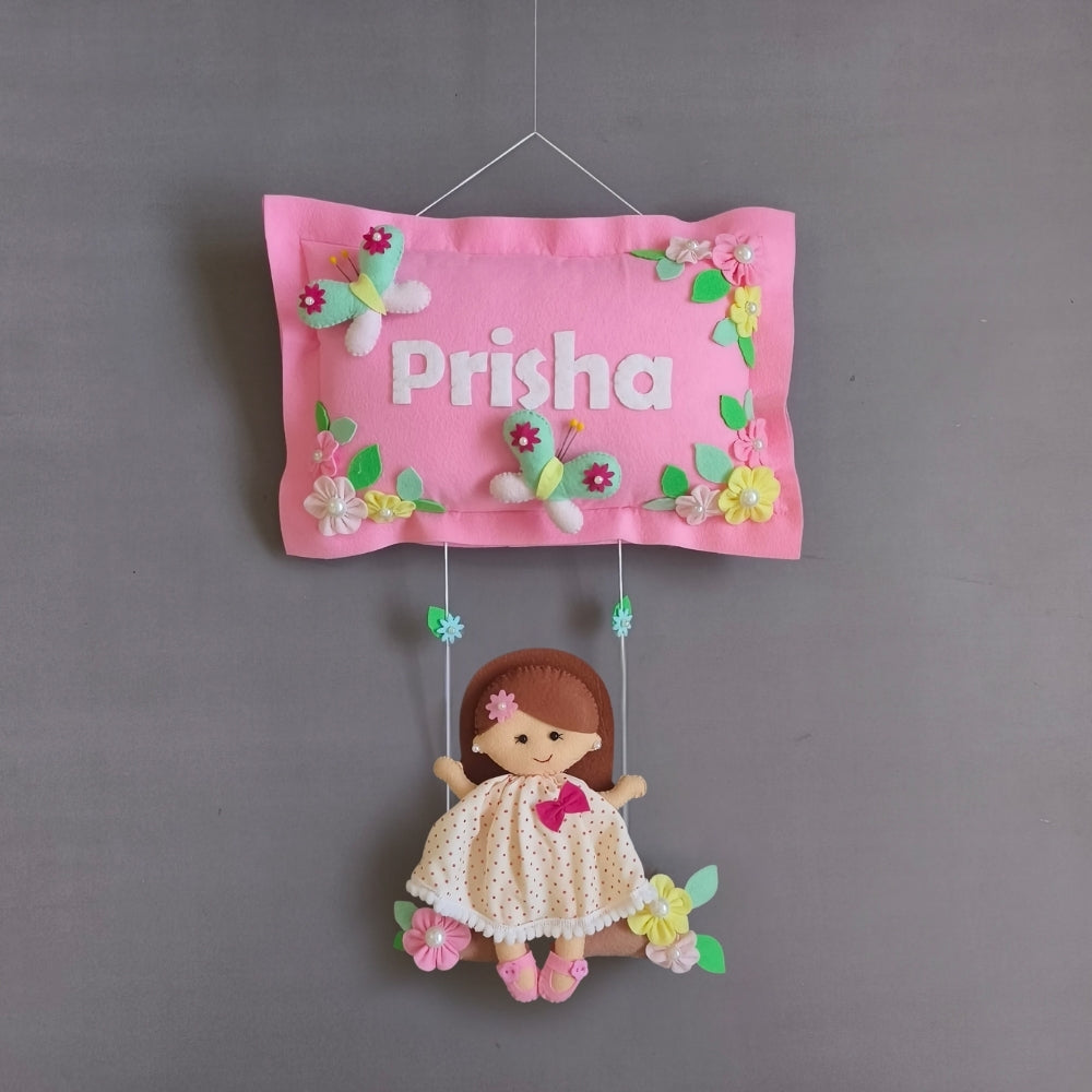 Girl On Swing