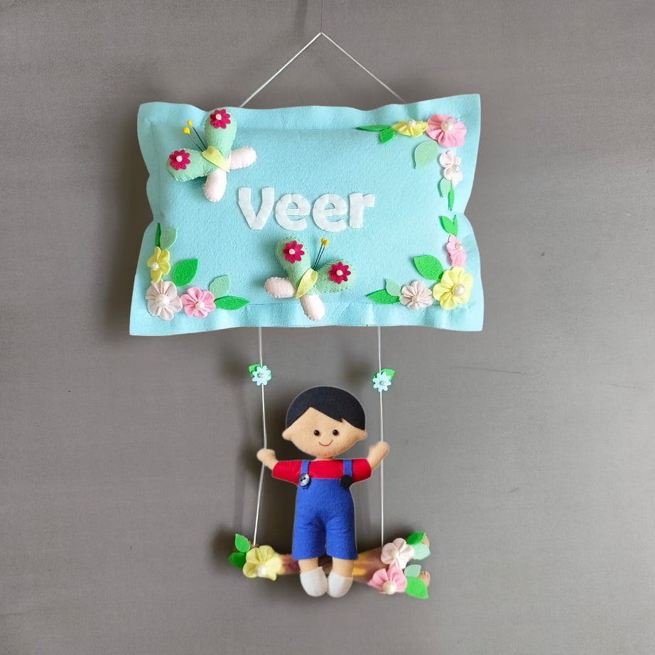 Boy on Swing
