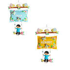 Personalized Bird Family with a Boy on Swing
