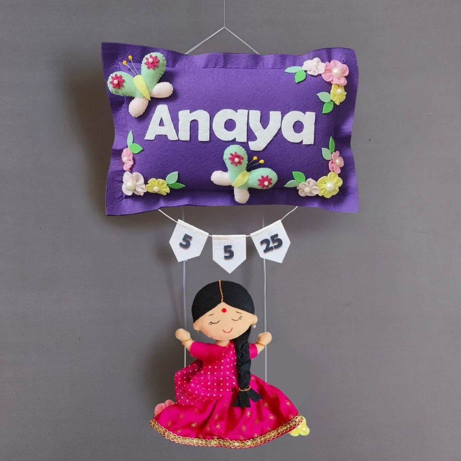 Girl On Swing