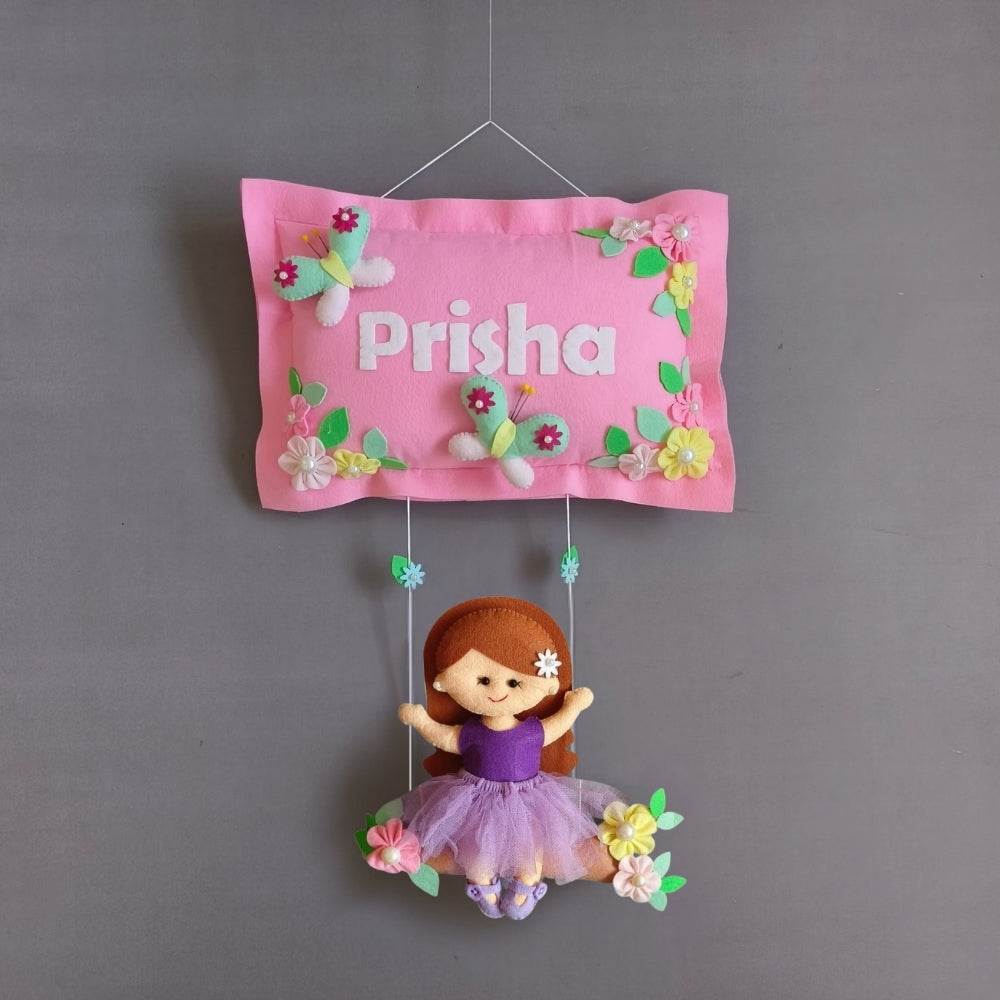 Girl On Swing
