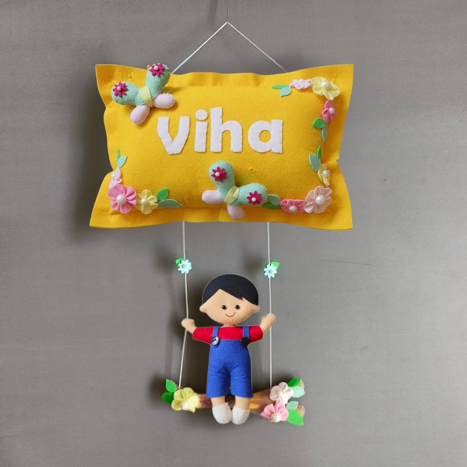 Boy on Swing