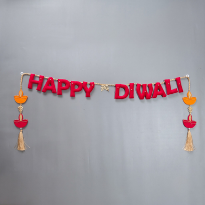 Happy Diwali Handmade Toran