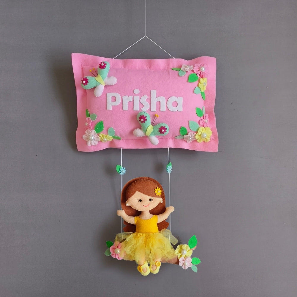 Girl On Swing