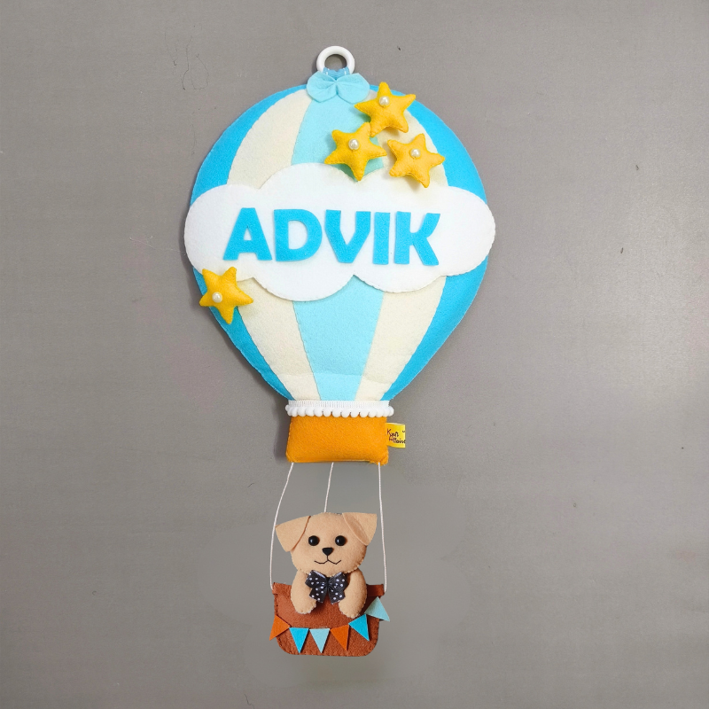 Personalized Pets in Hot air Balloon