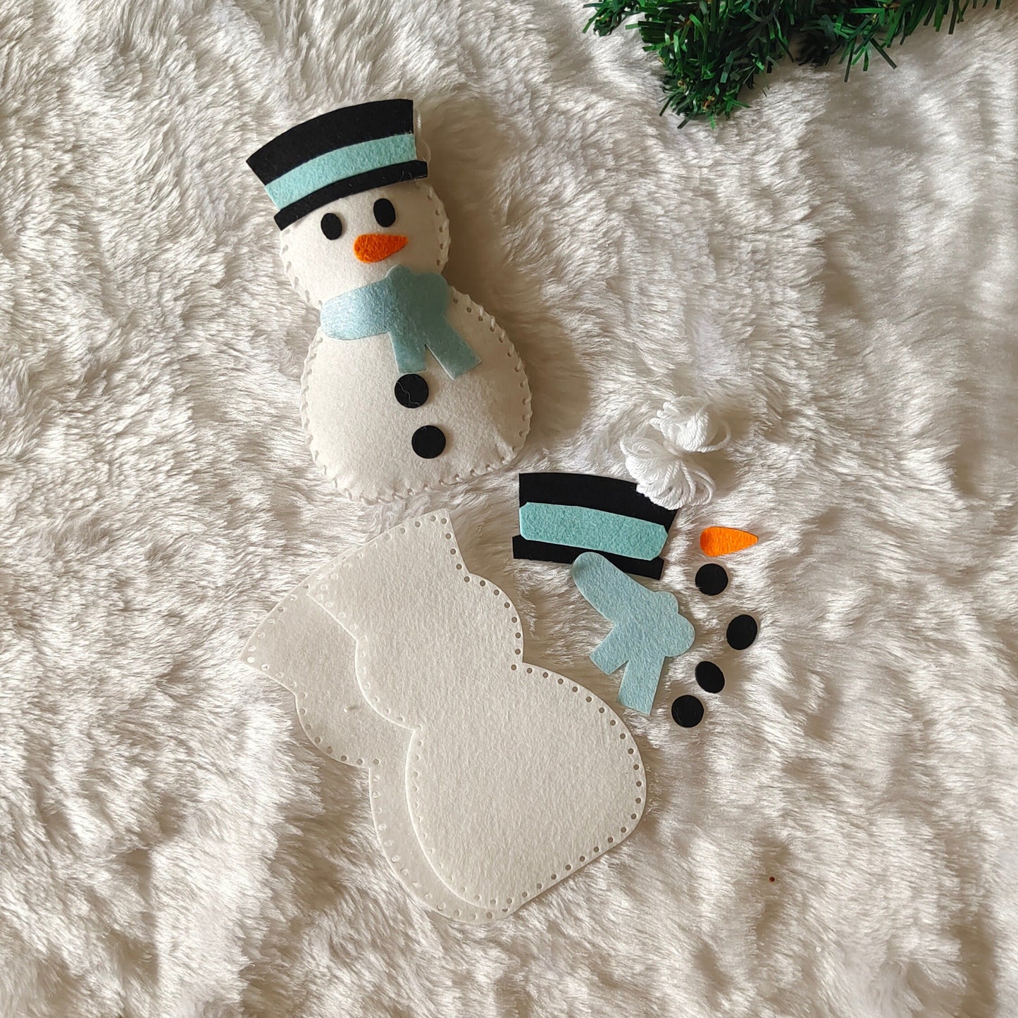 DIY Felt Ornaments Kit for Christmas