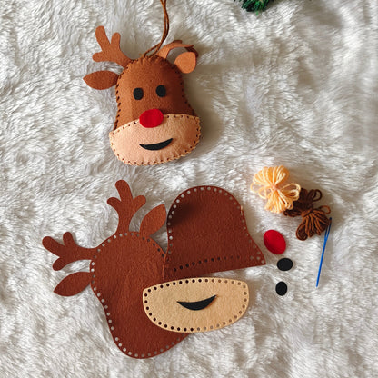 DIY Felt Ornaments Kit for Christmas