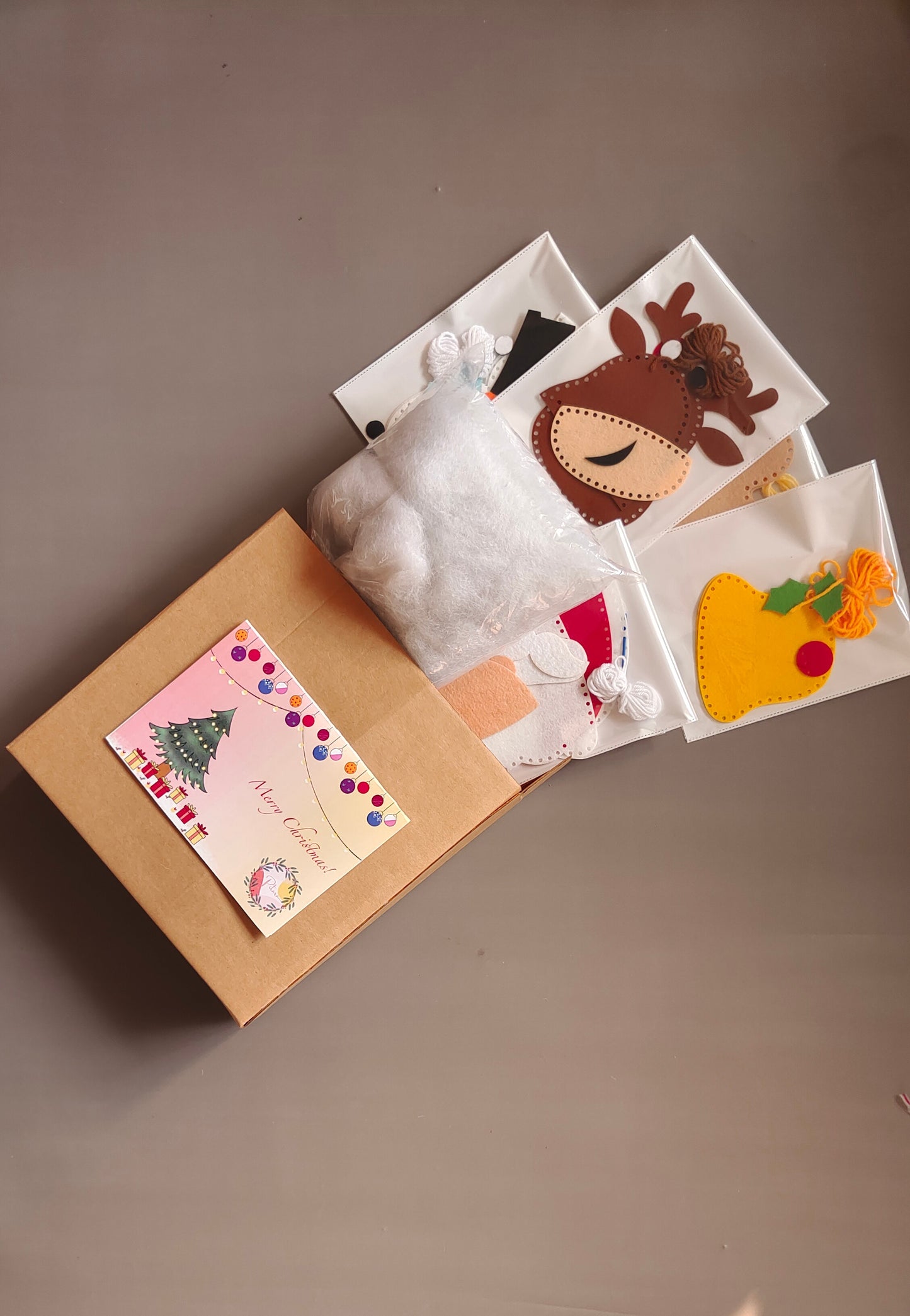 DIY Felt Ornaments Kit for Christmas