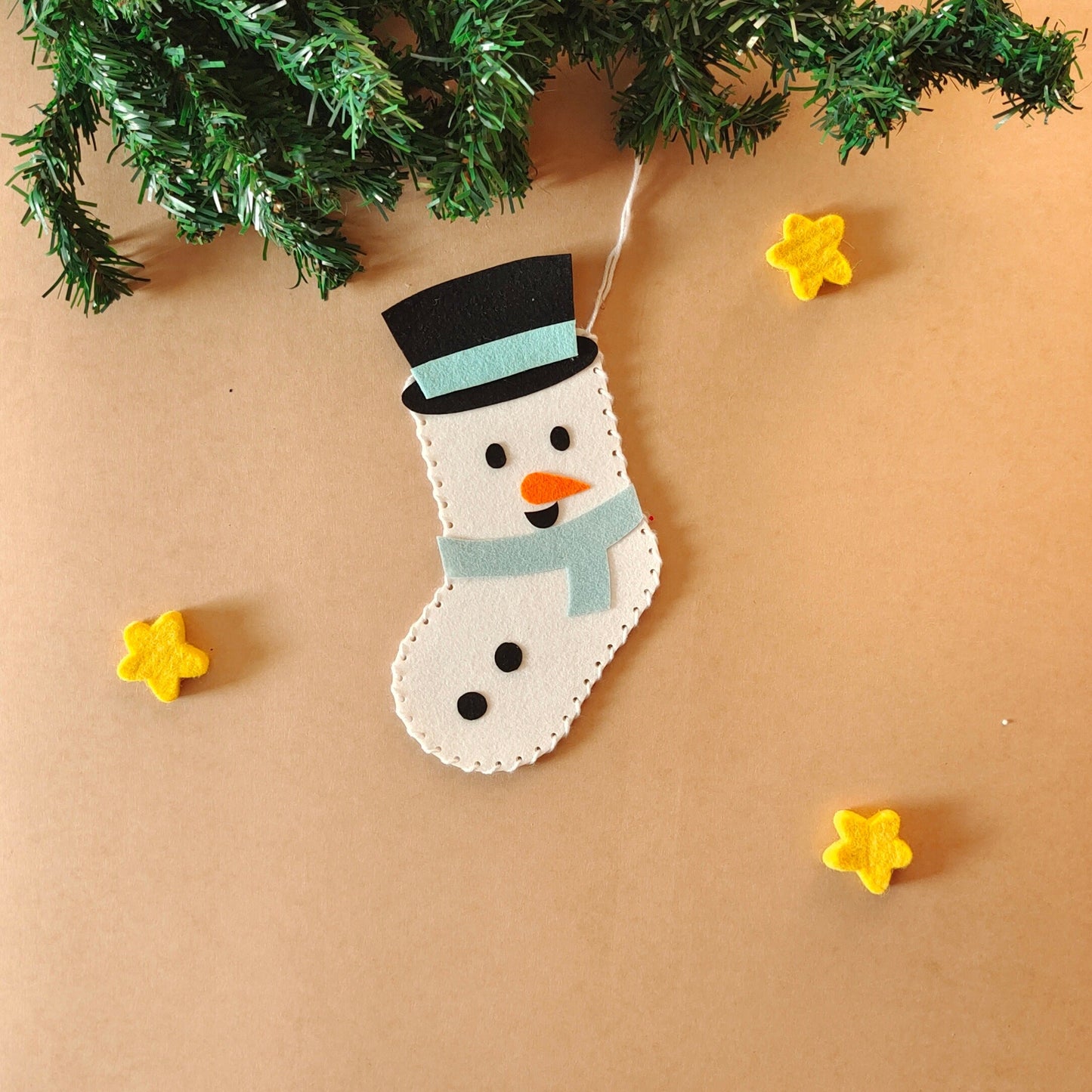 DIY Snowman Stocking Kit