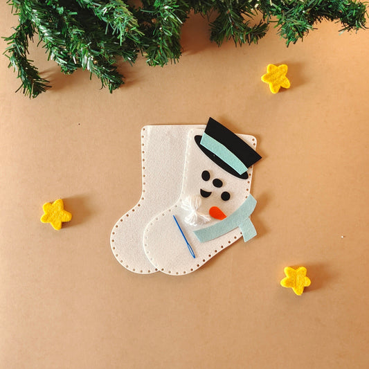 DIY Snowman Stocking Kit