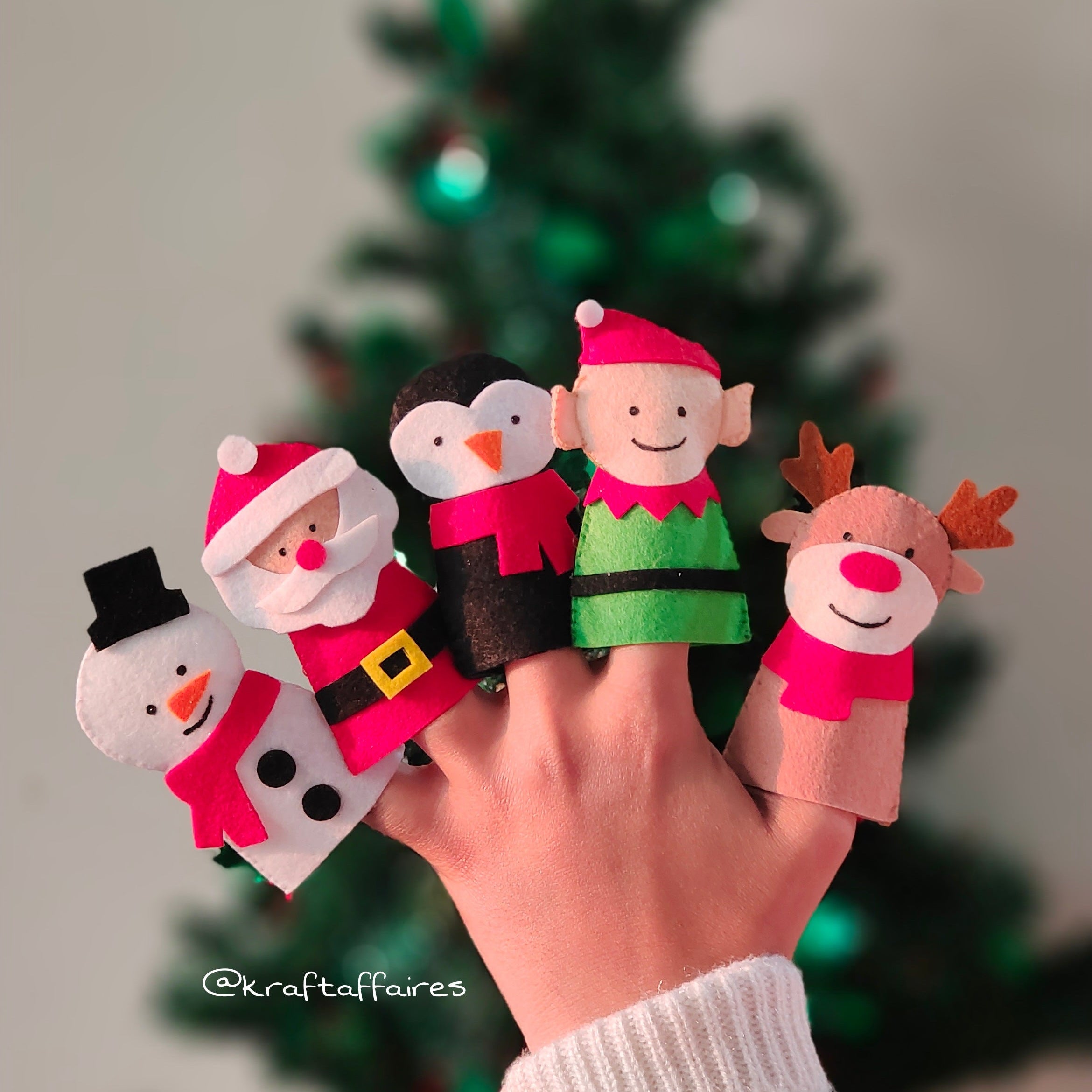 Christmas Finger Puppets