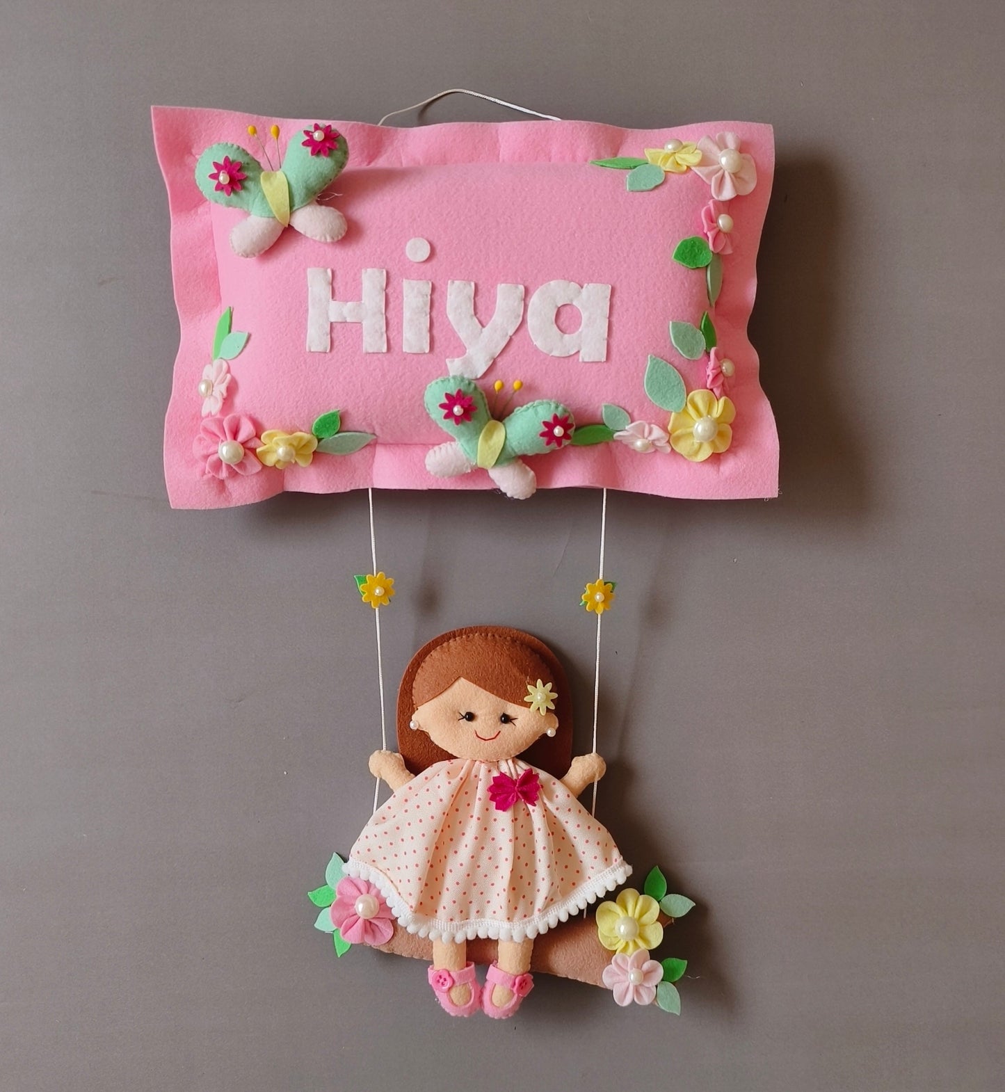 Girl On Swing