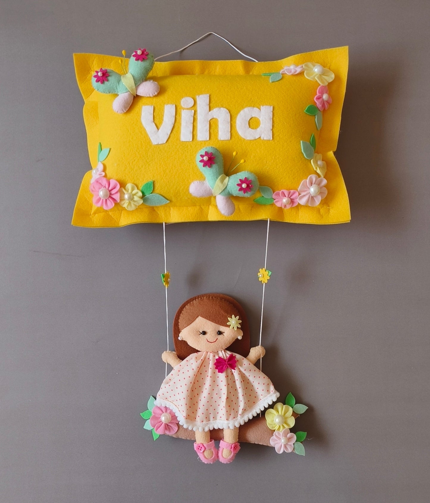 Girl On Swing