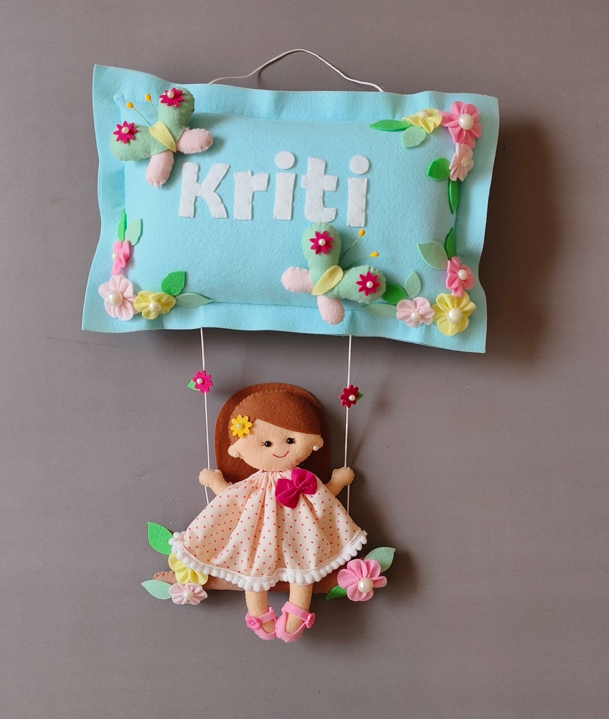Girl On Swing