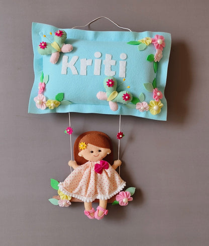 Girl On Swing