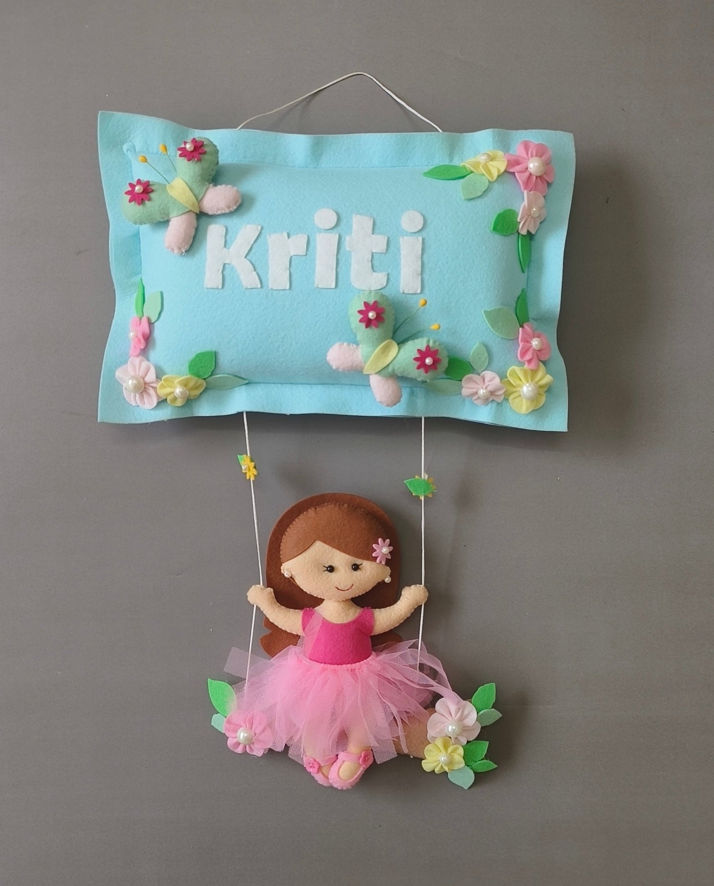 Girl On Swing