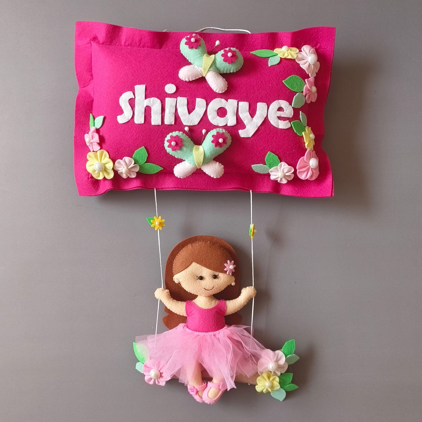 Girl On Swing