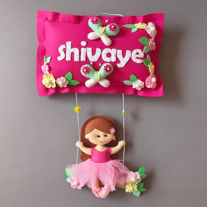 Girl On Swing