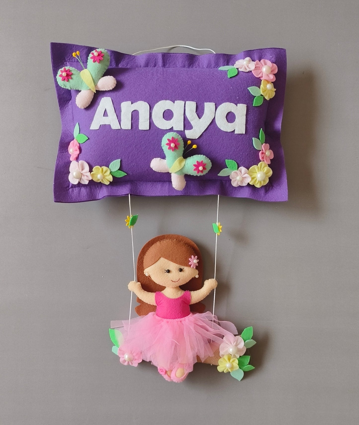 Girl On Swing