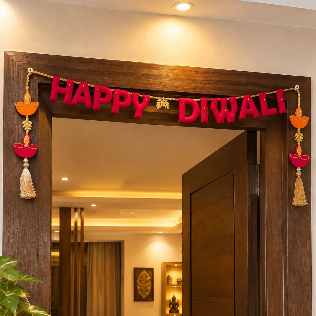 Happy Diwali Handmade Toran