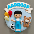 A small boy with Balloons