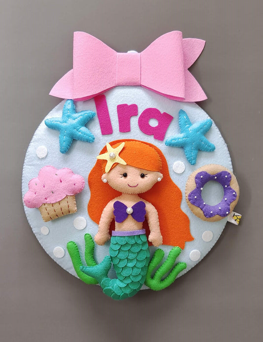 A small Mermaid wall decor