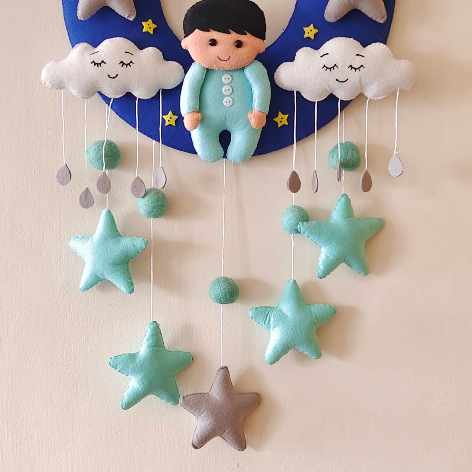 Starry Night theme wall decor