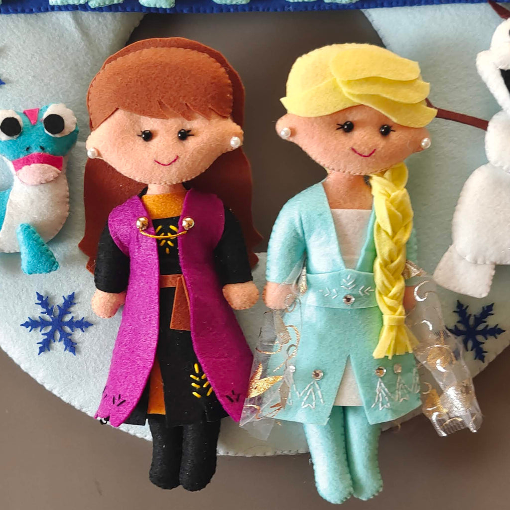 Personalized Frozen Theme for Sisters