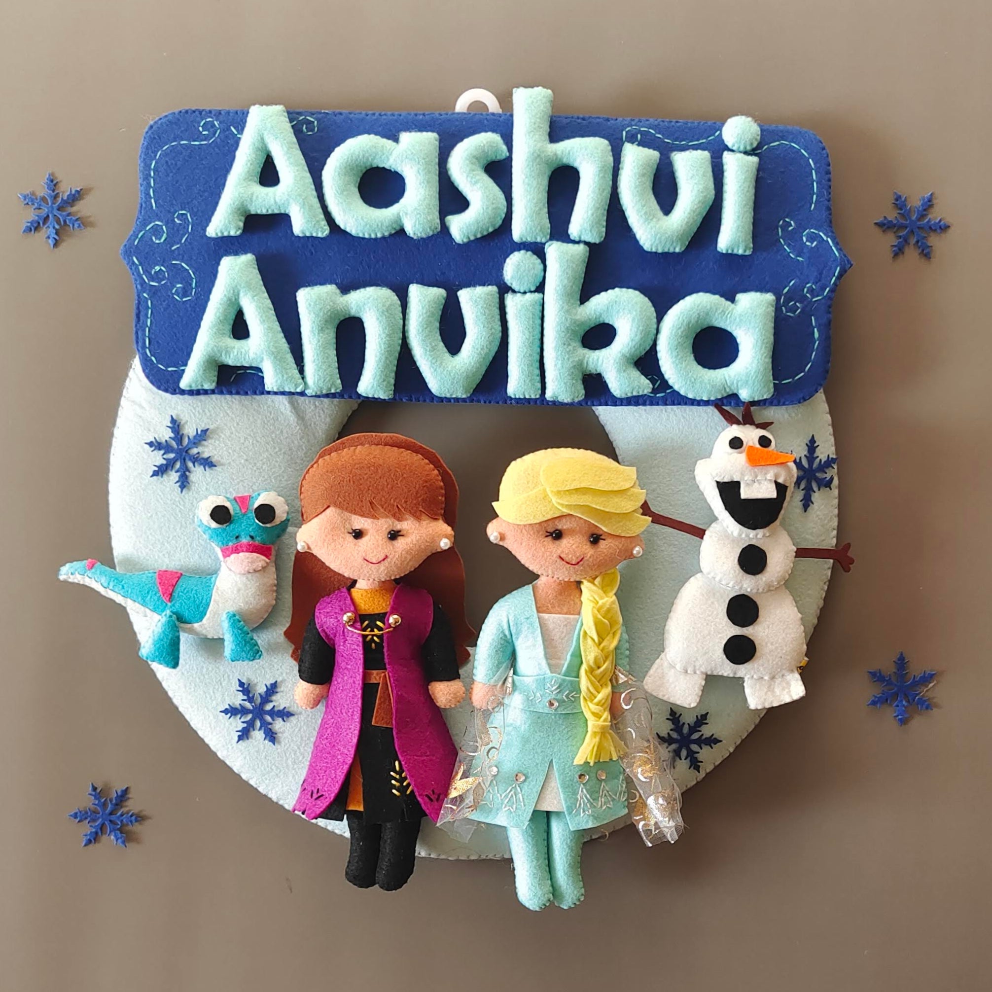 Personalized Frozen Theme for Sisters
