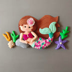Personalized Mermaid Magic wall decor