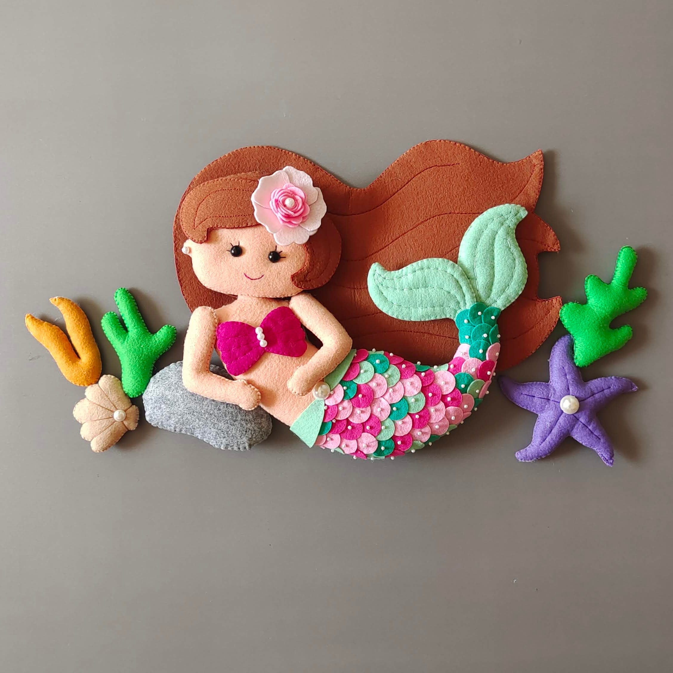 Personalized Mermaid Magic wall decor