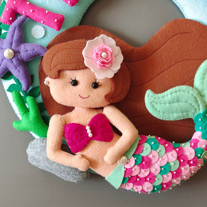 Mermaid Magic Personalized wall decor