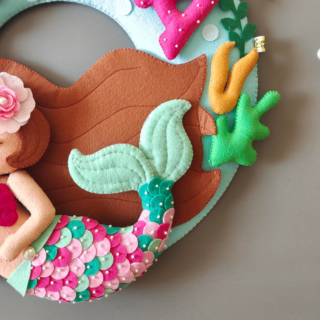 Personalized Mermaid Magic wall decor
