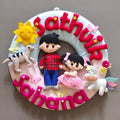 Personalized Sibling love wall decor