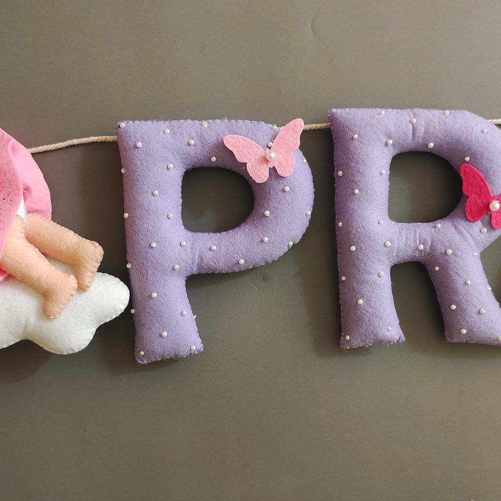 Personalized Sleeping Baby theme Bunting