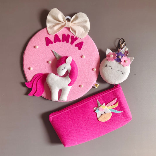 Unicorn Theme Personalized Gift Hamper
