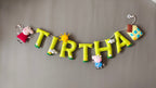 Personalized Peppa theme Bunting