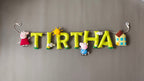 Personalized Peppa theme Bunting